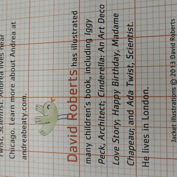 2013 ROSIE REVERE, ENGINEER BY ANDREA BEATY ILLUSTRATED BY DAVID ROBERTS -ABRAMS - Picture 13 of 16